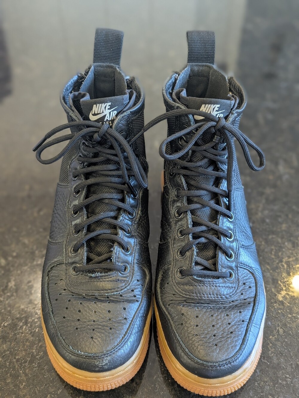 Nike AF1 High Utility Sneakers - Black High-Top Sneakers